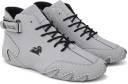 Quick Gadgets men's casual shoes in gray with black laces and a modern sporty design