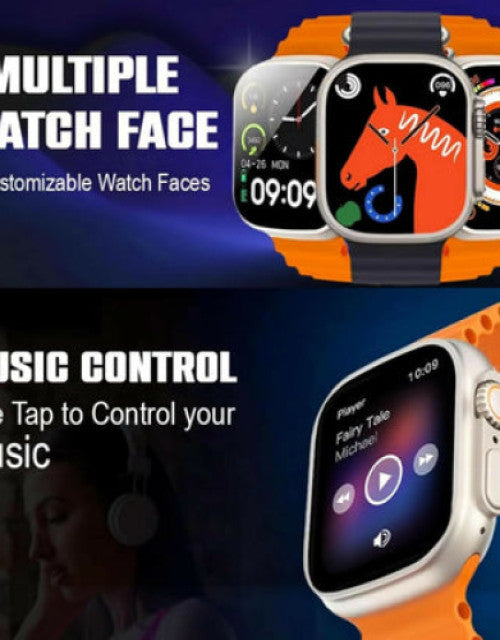 Quick Gadgets smartwatch with multiple customizable watch faces and music control feature best smart watches for men and women