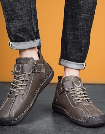 Dropdash brown casual sneakers perfect for ethnic wear featuring best men's fashion sneakers India style