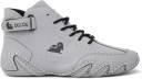 Quick Gadgets men's casual shoes in gray with lace-up design and durable sole