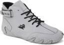 Quick Gadgets men's casual shoes in gray with black laces and sporty design